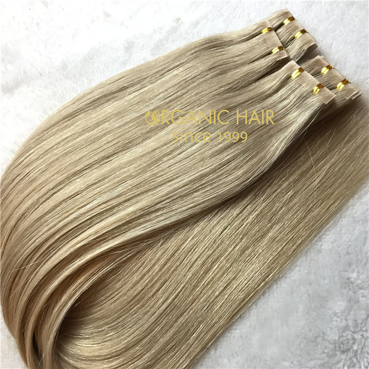 Hair extensions to order-- Skin weft hair extensions C10
